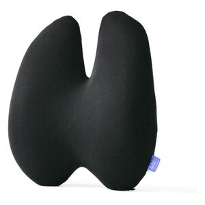 Cushion Lab Back Relief Lumbar Pillow, Black, NWOT